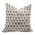 Fabdivine Decorative Block Print Cushion Cover 22x22 Inch Duck Canvas-Kohinoor For Sale