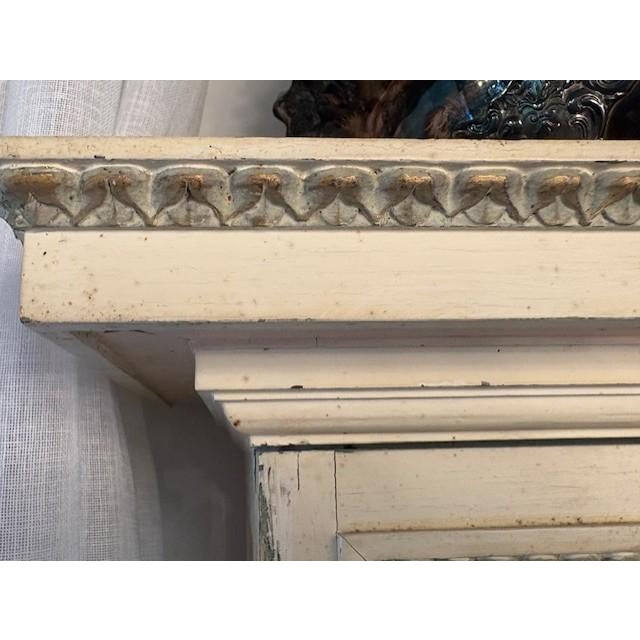 White Antique 18th Century Louis XVI Vitrine For Sale - Image 8 of 13