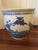 Large heavy Urn depicting a mystical scene with large bonsai tree