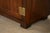 Henredon Mid-Century Hollywood Regency Campaign Oak and Brass Buffet Server or Bar Cabinet For Sale - Image 13 of 17