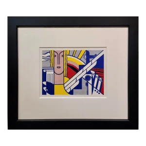 Roy Lichtenstein 1967 Modern Art Poster Published by Leo Castelli Gallery,New York