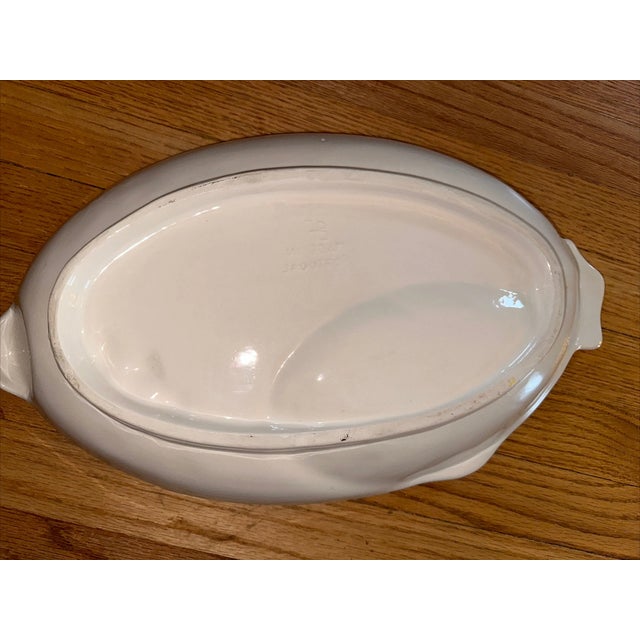 Serve your seafood in style with this stunning Portugal-made fish platter, inspired by traditional Majolica ceramic...