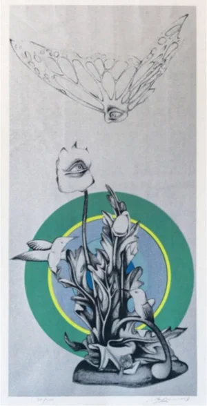 Rita Simon Chance Encounter Hand Signed Numbered Screenprint