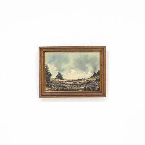 Liege School Artist, Landscape Composition, 1930s, Oil Painting on Canvas, Framed For Sale - Image 4 of 9