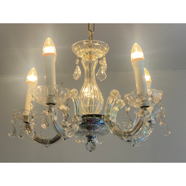 Contemporary Contemporary Maria Teresa Style Chandelier For Sale - Image 3 of 12