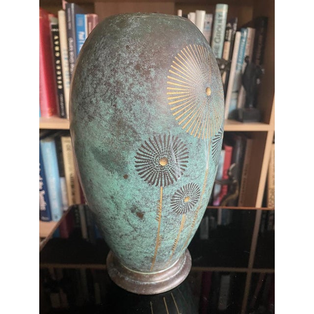 Dinanderie Vase from WMF, Germany, 1920s For Sale - Image 3 of 9