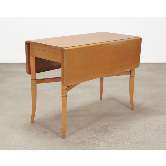 Tommi Parzinger for Charak Mahogany Danbury Extend Dining Table For Sale - Image 18 of 18
