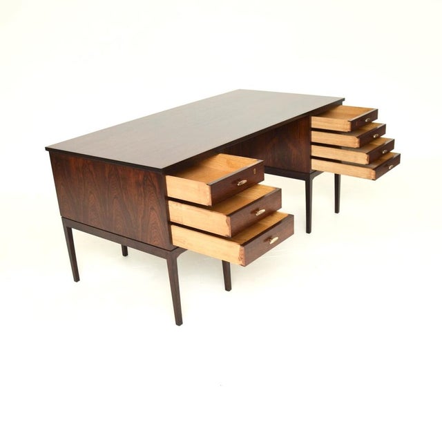 Vintage Danish Executive Desk from Arne Holst-Christensen, 1960s For Sale - Image 4 of 16