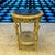 A corner of charm for your special moments. Beautiful side table with gold details. This table can be used for decoration...