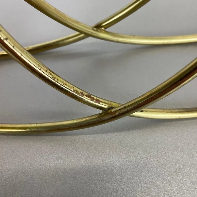 Gold Sculptural Solid Brass Candleholder from Harald Buchrucker, Germany, 1950s For Sale - Image 8 of 18