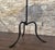 Metal New French Cast Iron Black Bistro Table With Iron Top For Sale - Image 7 of 8