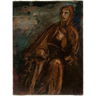 Antonio Feltrinelli, The Monk, 1930s, Oil on Canvas For Sale