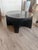 Contemporary Round Black Lacquer Table by Robert Kuo, Hand Repousse, Limited For Sale - Image 3 of 7