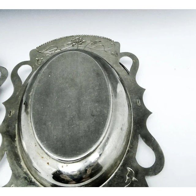 Art Nouveau Baskets, Germany, 1900s, Set of 2 For Sale - Image 3 of 12