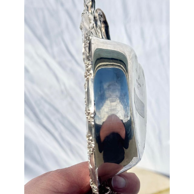 Vintage Reed & Barton 230 Silver-Plated Heart Dish – Ornate Anniversary Gift For Sale - Image 10 of 12