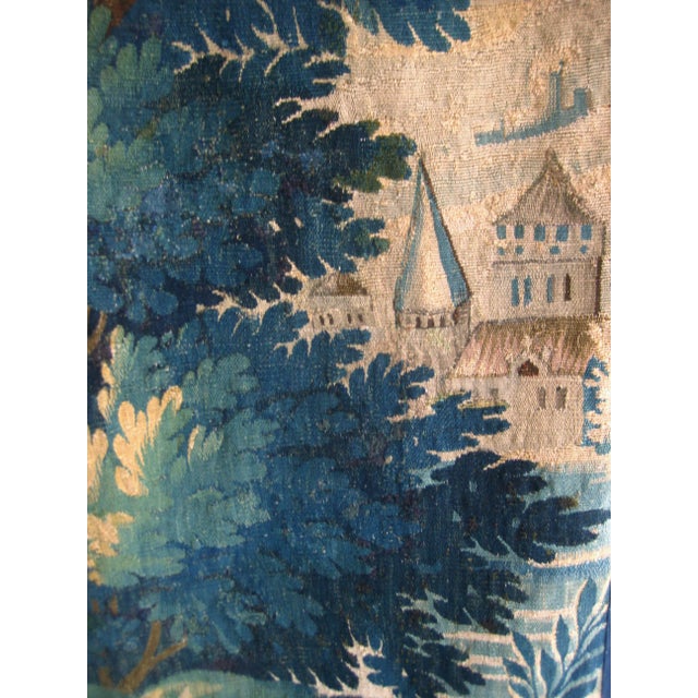 Late 18th Century Aubusson Tapestry Verdure Two Ducks on a Lake 18 Century For Sale - Image 5 of 12