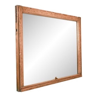 McAlpin Hotel Copper Window Frame Mirror 42 X 34.625 In. For Sale