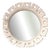 Fiore Handmade Ceramic Mirror by Renzo Maar For Sale