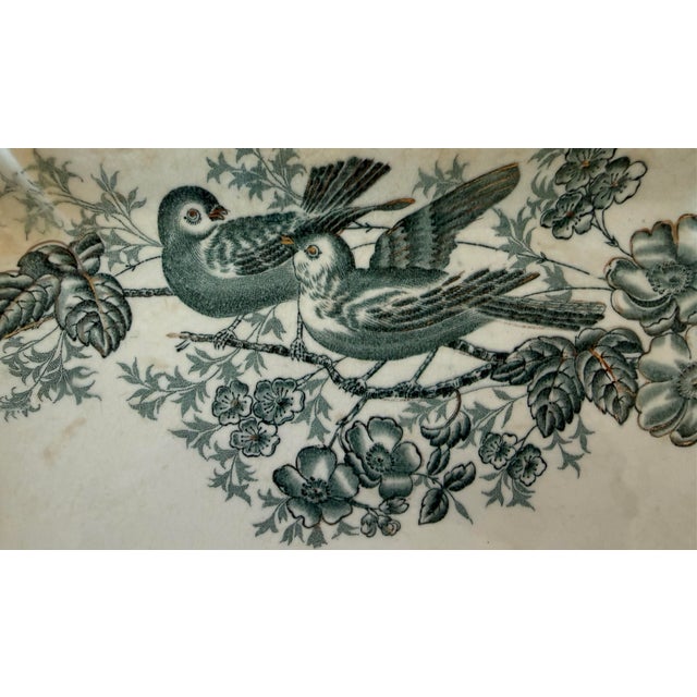 Early 20th Century Antique Gustavsberg Serving Platters in the Wexio Guld Pattern - a Pair For Sale - Image 5 of 12