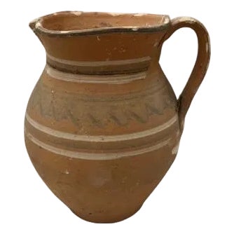 Antique Hungarian Folk Art Pottery For Sale