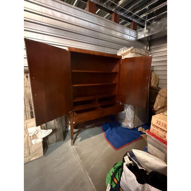 2020s Decca Home Bolier Rosewood Armoire For Sale - Image 5 of 17