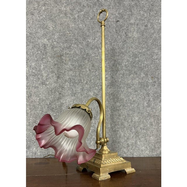 Metal Large Desk Lamp with System For Sale - Image 7 of 8