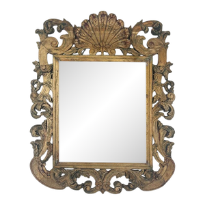 Antique Italian Wall Mirror, Vintage Elegance From the 20th Century