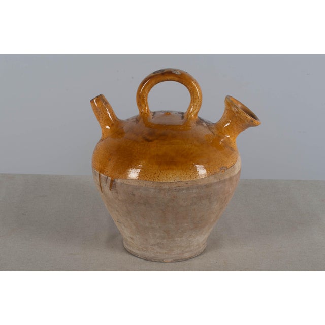 French A 20th Century French Terracotta Vinaigrier, or Vinegar Pot For Sale - Image 3 of 8