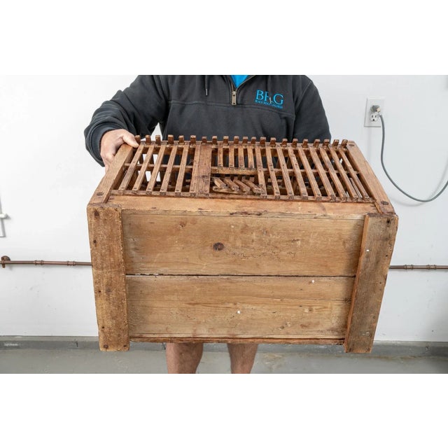 Early 19th Century Antique Chinese Hand Carved Wooden Birdcage For Sale - Image 5 of 11