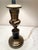 Neoclassical Vintage Trophy Cup Urn Style Bronze & Black Lamp Excellent Condition For Sale - Image 11 of 13