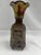 Glass Early 20th Century Imperial Carnival Iridescent Mephistopheles Devil Vase For Sale - Image 7 of 11