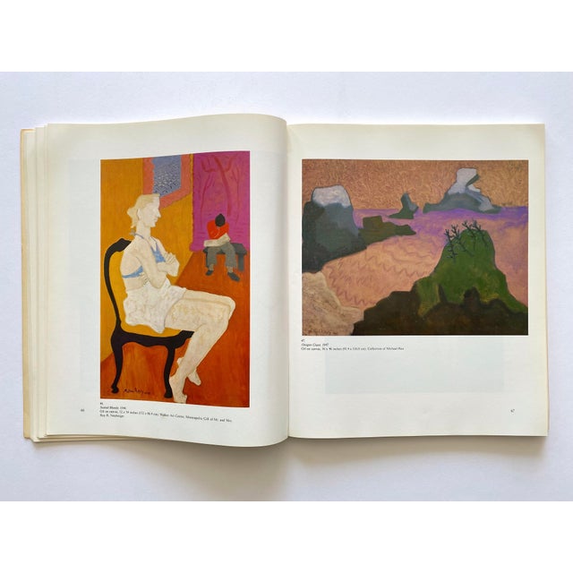 Milton Avery Milton Avery Vintage 1982 First Edition Lithograph Print Modernist Exhibition Art Book For Sale - Image 4 of 12