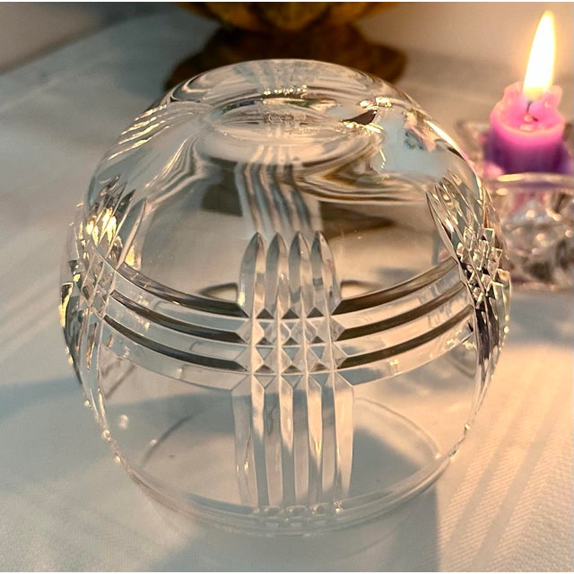 Vintage Ralph Lauren Glen Plaid Roly Poly Glass - 1 For Sale In Phoenix - Image 6 of 10