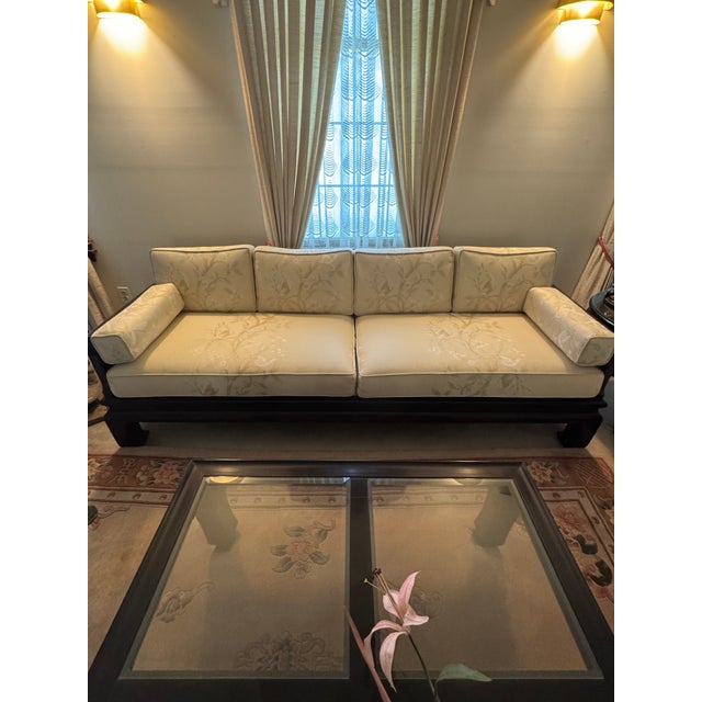 Chinoiserie 1970s Century Furniture’s Chi Hua Sofa by Raymond Sobota For Sale - Image 3 of 5