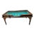 Vintage Traditional Style English Pub Style Walnut Craps Game Table For Sale
