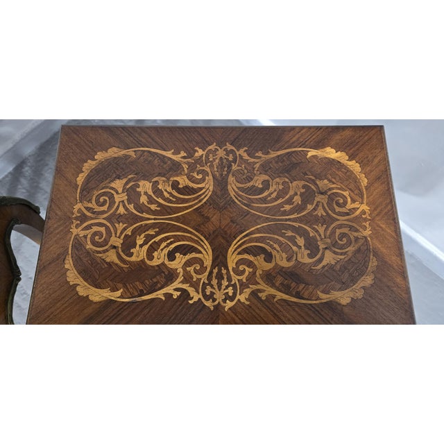 French Bedside Lamp Tables, 1920, Set of 2 For Sale - Image 13 of 14
