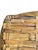 Wood Large Vintage French Country Split Bamboo Storage Basket 32” Width For Sale - Image 7 of 18