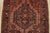1980s Hamedan Runner 3’6” X 9’7” Red Wool Vintage Tribal Hand-Knotted Oriental Rug For Sale - Image 5 of 14