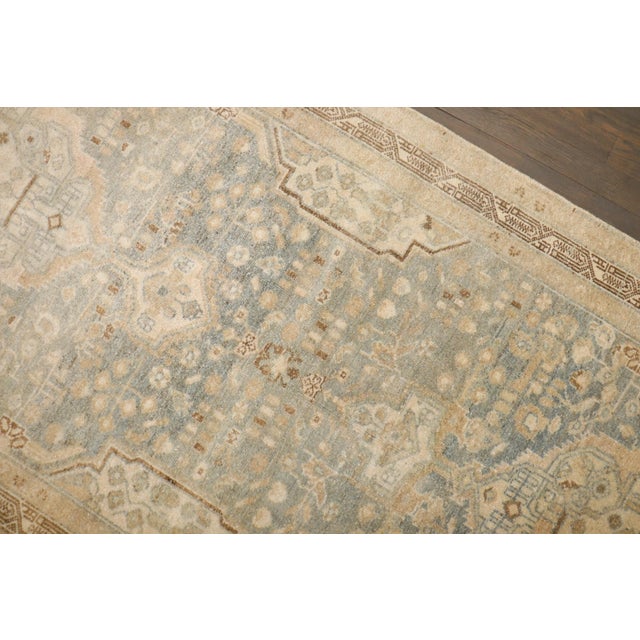 Persian Malayer Medallion Runner rug no. j5229 For Sale - Image 9 of 11