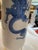 White Large Meissen Blue Ming Dragon Vase For Sale - Image 8 of 10