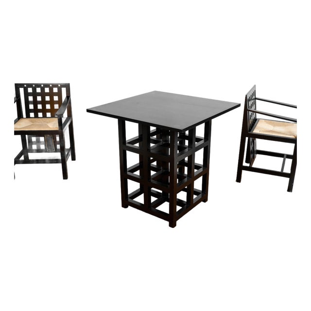 1980s Cassina Ds2 Dining Table by Charles Rennie Mackintosh For Sale