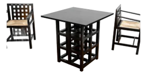 1980s Cassina Ds2 Dining Table by Charles Rennie Mackintosh