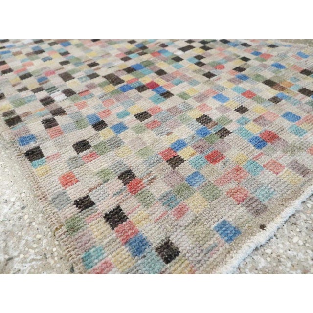 Textile Galerie Shabab Collection Mid-20th Century Turkish Anatolian Throw Rug For Sale - Image 7 of 8
