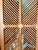 Mid-Century Modern Mid-Century Modern 1977 Chapman Vintage Wooden Louvered Folding Screen | Three-Panel Room Divider For Sale - Image 3 of 11
