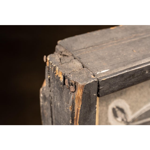 Early 20th Century Shoe Repair Smaltz Storefront Sign For Sale - Image 9 of 10