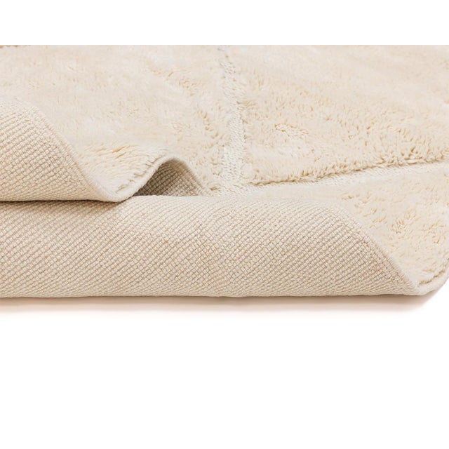 Hand-Knotted Wool Rug by Azele Studio For Sale - Image 6 of 11