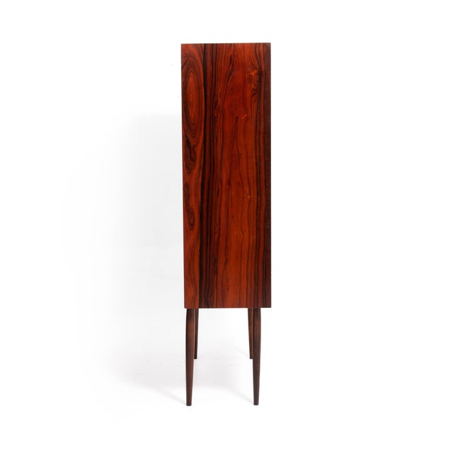 1960s Rosewood Vitrine Svante Skoch Seffle Möbelfabrik Sweden 1960s For Sale - Image 5 of 17
