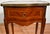 1920s Antique French Louis XV Walnut & Satinwood Inlay Nightstand Made in France For Sale - Image 4 of 14