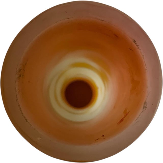 1900 - 1909 Monumental Émile Gallé (1846–1904) Art Nouveau Cameo Glass Nasturtium (Capucines) Banjo Vase C1900s For Sale - Image 5 of 11