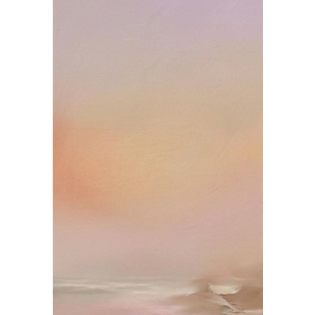 Not Yet Made - Made To Order Abstract Coastal Sunset Wall Art, Beach Seascape Print, Pastel Ocean Landscape Art, 24″ × 36″ For Sale - Image 5 of 9